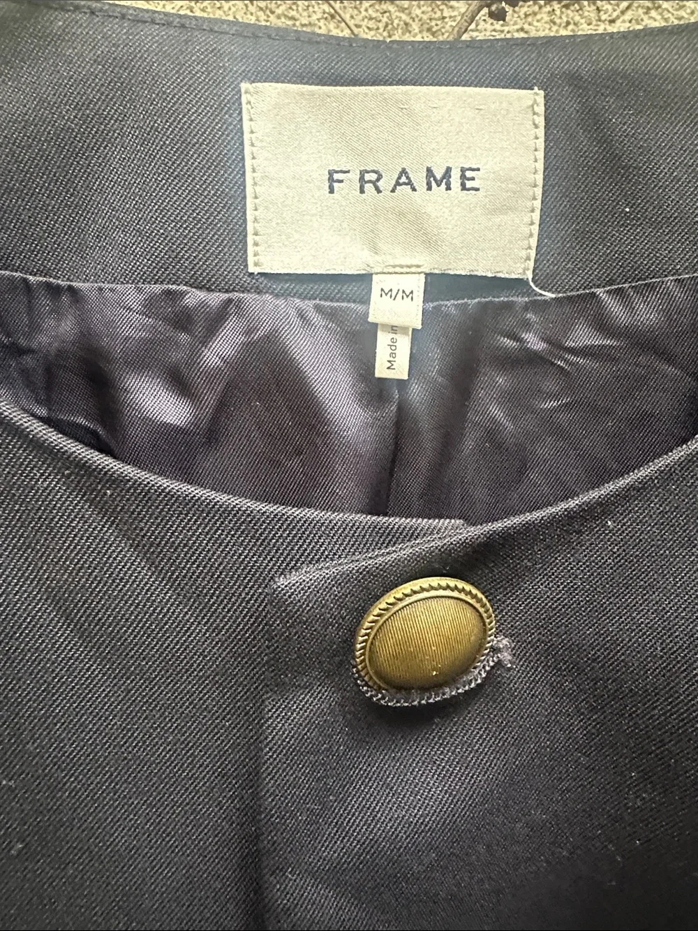 FRAME Wool Blend Jacket